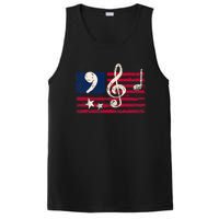 Comma La Music Notes Music Teacher Elections Kamala Harris PosiCharge Competitor Tank