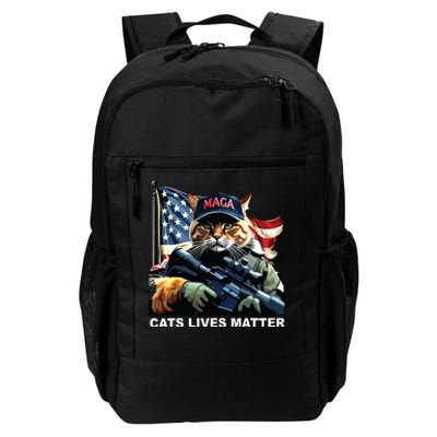 Cats Lives Matter Daily Commute Backpack