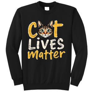 Cat Lives Matter Sweatshirt