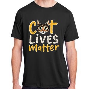 Cat Lives Matter Adult ChromaSoft Performance T-Shirt