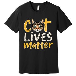 Cat Lives Matter Premium T-Shirt