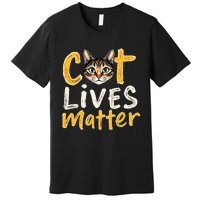 Cat Lives Matter Premium T-Shirt