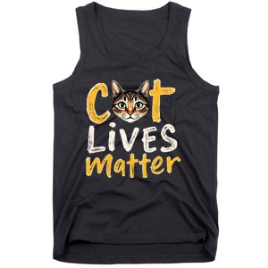 Cat Lives Matter Tank Top