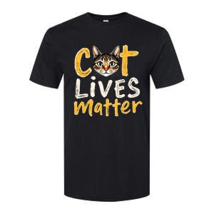 Cat Lives Matter Softstyle CVC T-Shirt