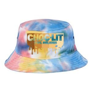 Choc Lit Melanin Queen African Afro Pride Black Historty Tie Dye Newport Bucket Hat