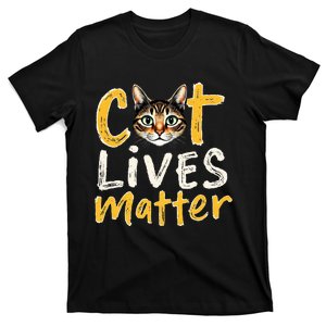 Cat Lives Matter T-Shirt