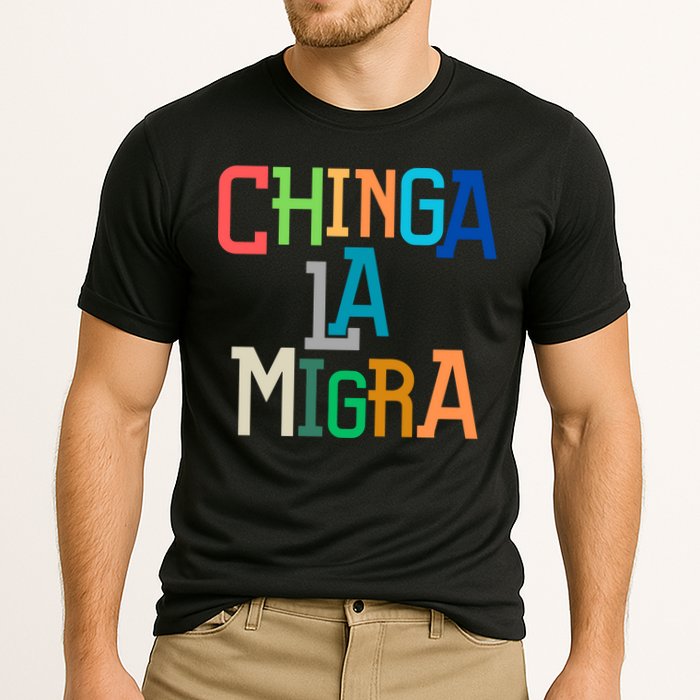 Chinga La Migra Ice Maga Republican Fascism Cooling Performance Crew T-Shirt