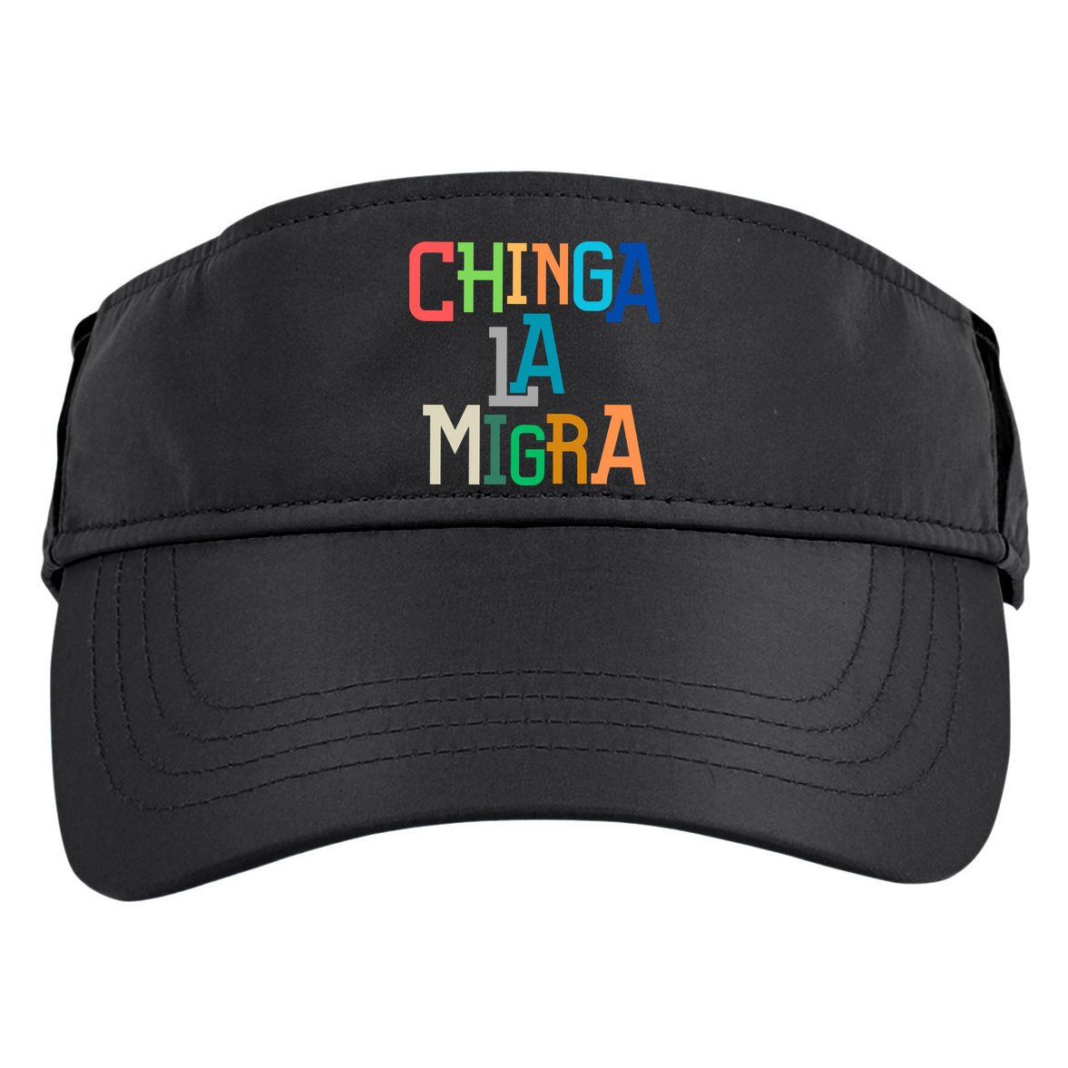 Chinga La Migra Ice Maga Republican Fascism Adult Drive Performance Visor