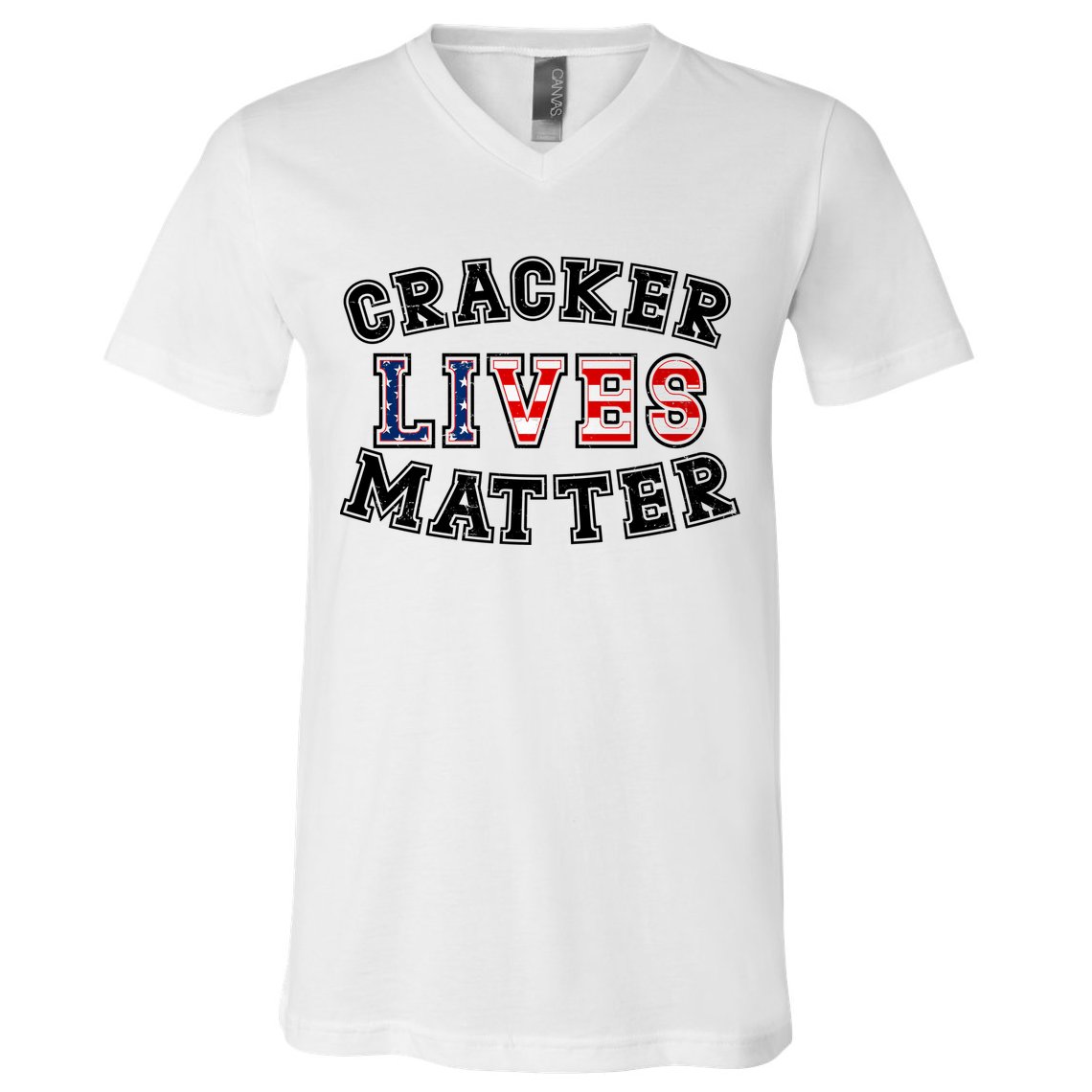 Cracker Lives Matter V-Neck T-Shirt