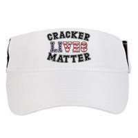 Cracker Lives Matter Adult Drive Performance Visor