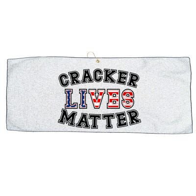 Cracker Lives Matter Large Microfiber Waffle Golf Towel