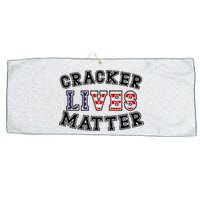 Cracker Lives Matter Large Microfiber Waffle Golf Towel