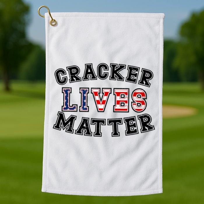 Cracker Lives Matter Golf Towel