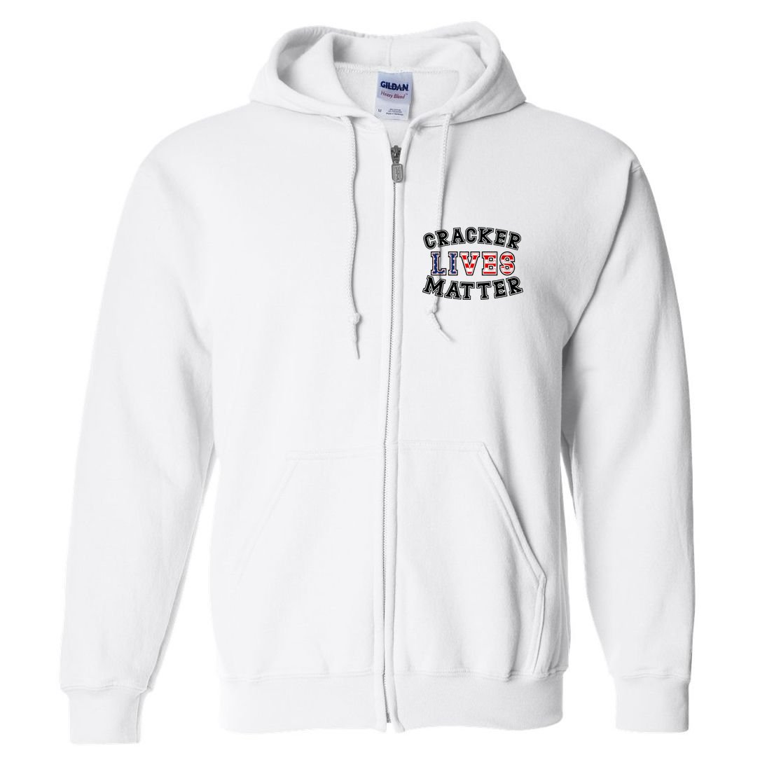 Cracker Lives Matter Full Zip Hoodie