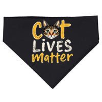 Cat Lives Matter USA-Made Doggie Bandana