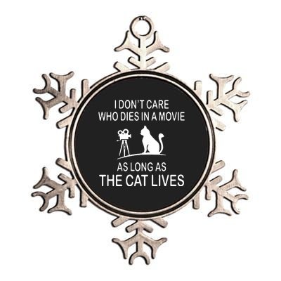 Cat Lives Movie Long Who The As Metallic Star Ornament