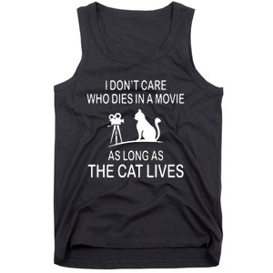 Cat Lives Movie Long Who The As Tank Top