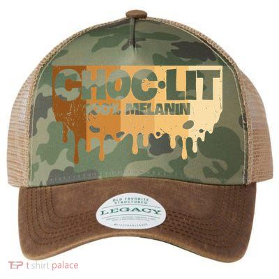 Choc Lit Melanin Queen African Afro Pride Black Historty Legacy Tie Dye Trucker Hat