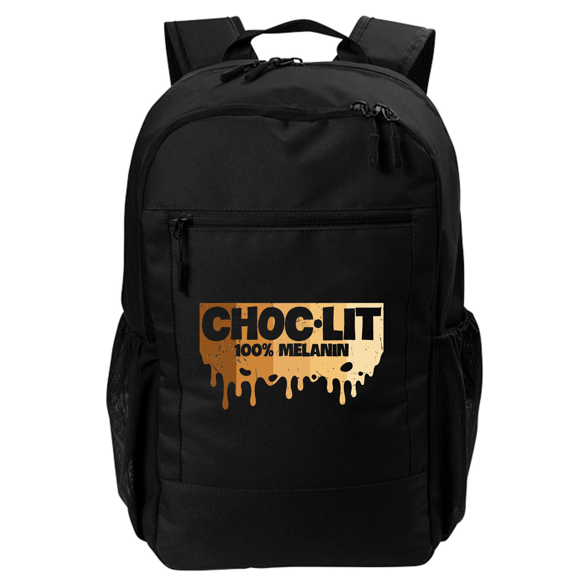 Choc Lit Melanin Queen African Afro Pride Black Historty Backpack