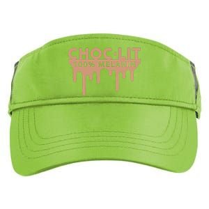 Choc Lit Melanin Black Pride History BHM African Women Adult Drive Performance Visor