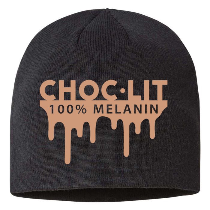 Choc Lit Melanin Black Pride History BHM African Women Sustainable Beanie