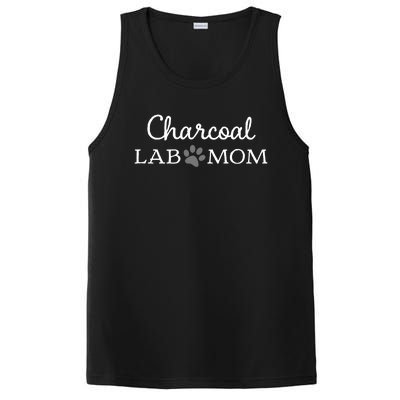 Charcoal Lab Mom Labrador Retriever Gift PosiCharge Competitor Tank