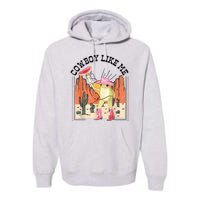 Cowboy Like Me Frog Premium Hoodie