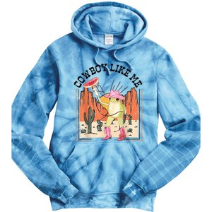 Cowboy Like Me Frog Tie Dye Hoodie