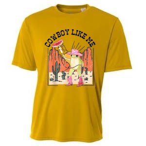 Cowboy Like Me Frog Cooling Performance Crew T-Shirt