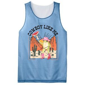 Cowboy Like Me Frog Mesh Reversible Basketball Jersey Tank