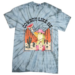 Cowboy Like Me Frog Tie-Dye T-Shirt