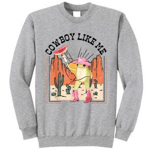 Cowboy Like Me Frog Sweatshirt