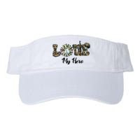 Camo Love My Hero Veteran Dad Gift Father's Day Valucap Bio-Washed Visor