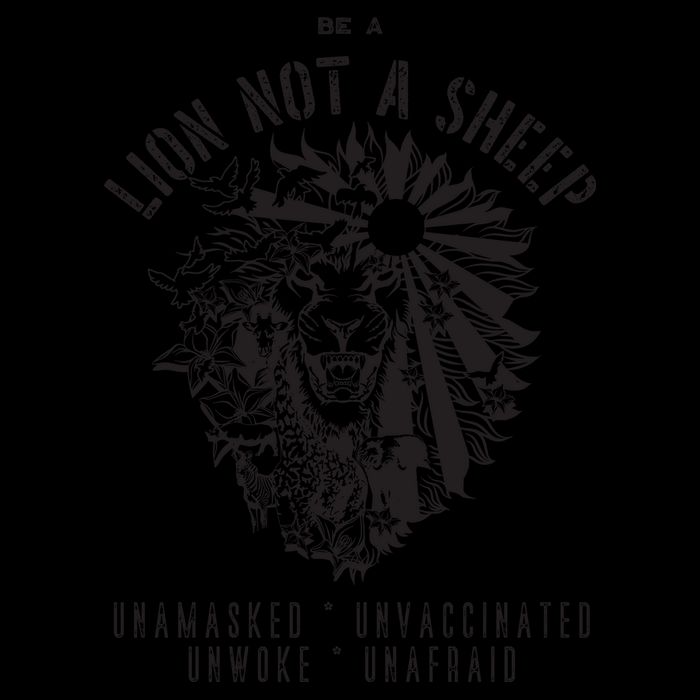Conservative Lion Not A Sheep Tie-Dye T-Shirt