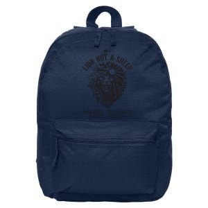 Conservative Lion Not A Sheep 16 in Basic Backpack