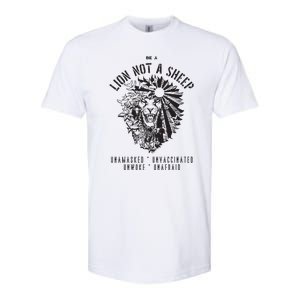 Conservative Lion Not A Sheep Softstyle CVC T-Shirt