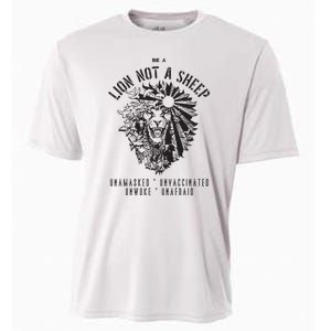 Conservative Lion Not A Sheep Cooling Performance Crew T-Shirt