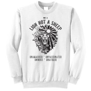 Conservative Lion Not A Sheep Sweatshirt