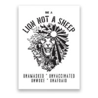 Conservative Lion Not A Sheep Poster