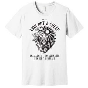 Conservative Lion Not A Sheep Premium T-Shirt