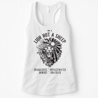 Conservative Lion Not A Sheep Womens Tank Top