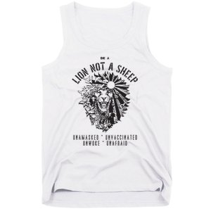 Conservative Lion Not A Sheep Tank Top