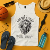 Conservative Lion Not A Sheep Tank Top