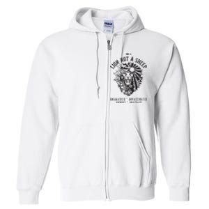 Conservative Lion Not A Sheep Full Zip Hoodie