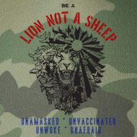 Conservative Lion Not A Sheep Legacy Tie Dye Trucker Hat