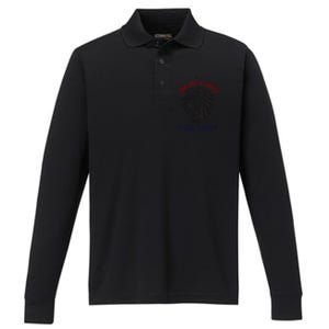 Conservative Lion Not A Sheep Performance Long Sleeve Polo