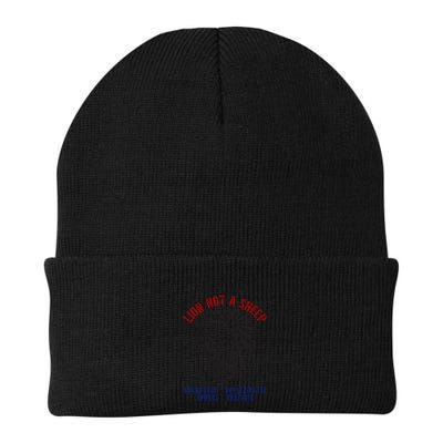 Conservative Lion Not A Sheep Beanie