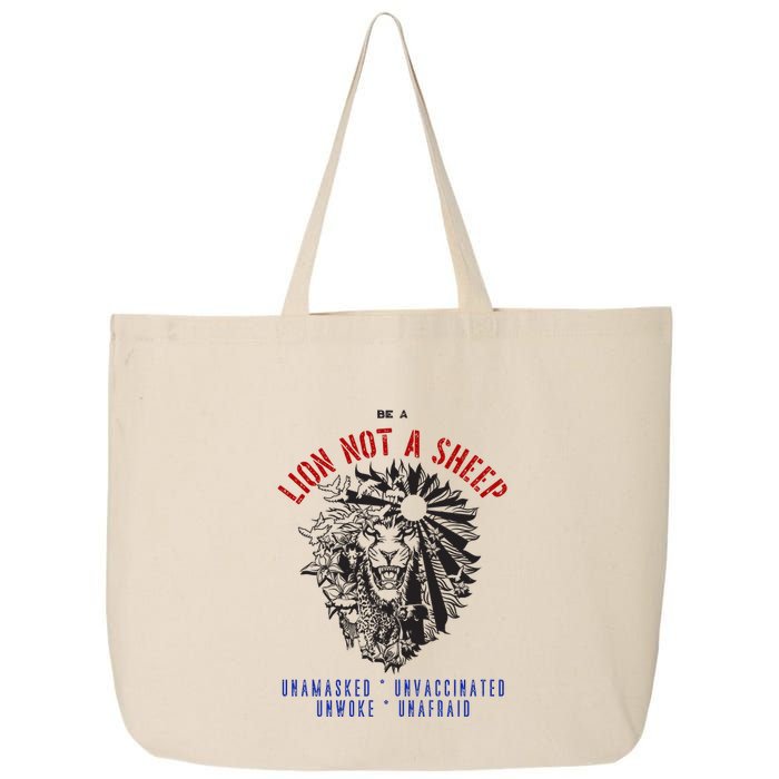 Conservative Lion Not A Sheep 25L Jumbo Tote