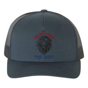 Conservative Lion Not A Sheep Yupoong Adult 5-Panel Trucker Hat