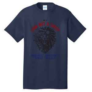 Conservative Lion Not A Sheep Tall T-Shirt